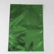 10" x 14" OD PAKVF2.5M Green Mylar Pouch(250/Case) - 25MGR1014